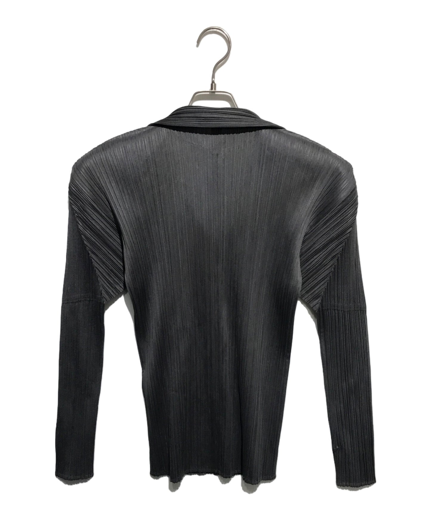 [Pre-owned] PLEATS PLEASE long-sleeved pleated shirt PP04-JK624