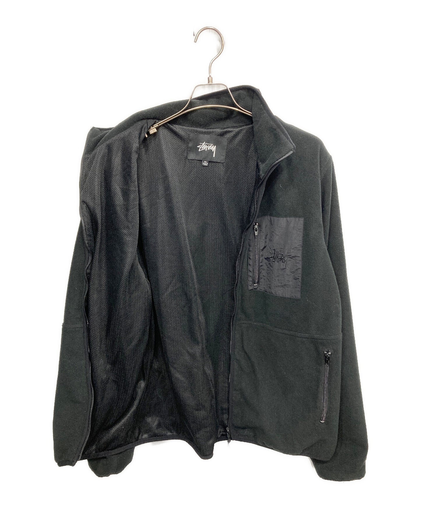 [Pre-owned] stussy Back Logo Fleece Jacket