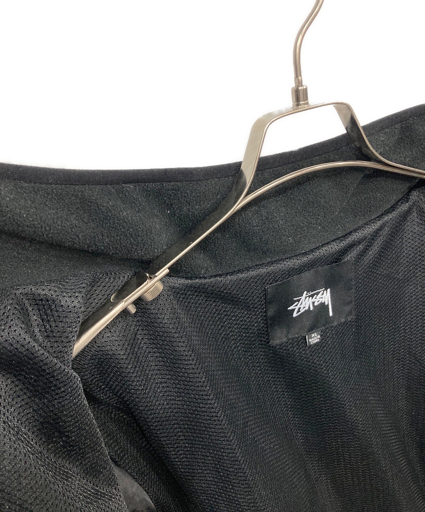 [Pre-owned] stussy Back Logo Fleece Jacket