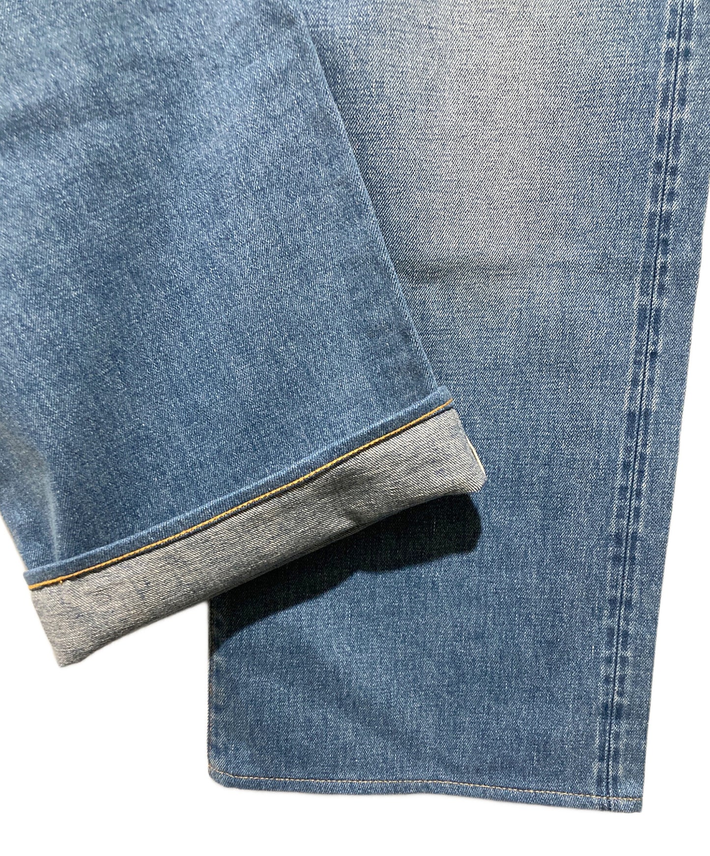 [Pre-owned] Hysteric Glamour American Sea Island Cotton Denim Straight Baggy Pants 02233AP06