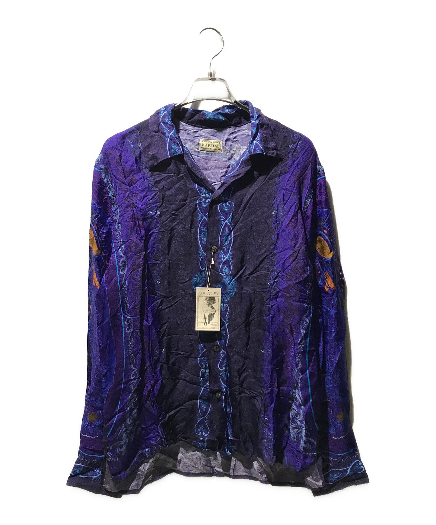 [Pre-owned] KAPITAL Virgin Mary Open Collar Shirt KOR2002LS13