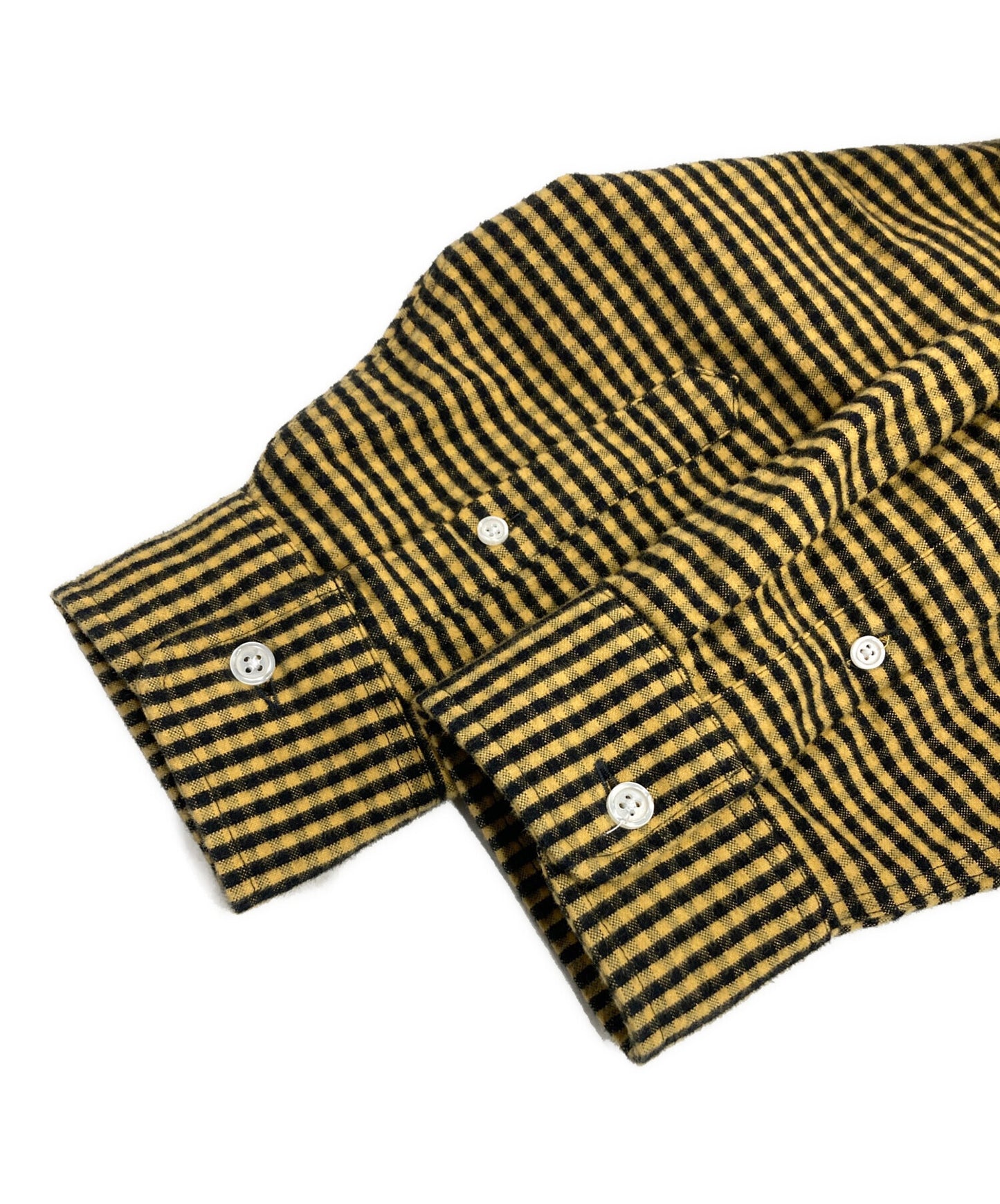 [Pre-owned] SUPREME Loose Fit Flannel Oxford Shirt Loose Fit Flannel Oxford Shirt