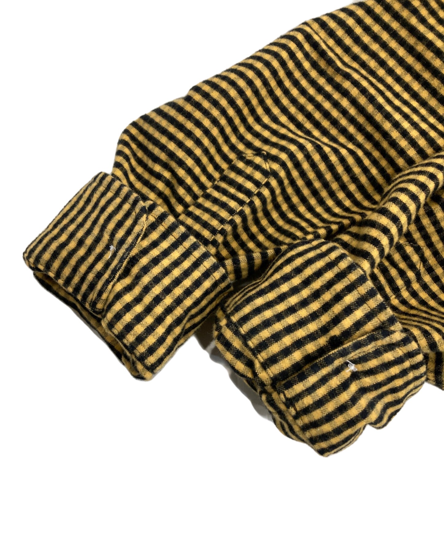 [Pre-owned] SUPREME Loose Fit Flannel Oxford Shirt Loose Fit Flannel Oxford Shirt