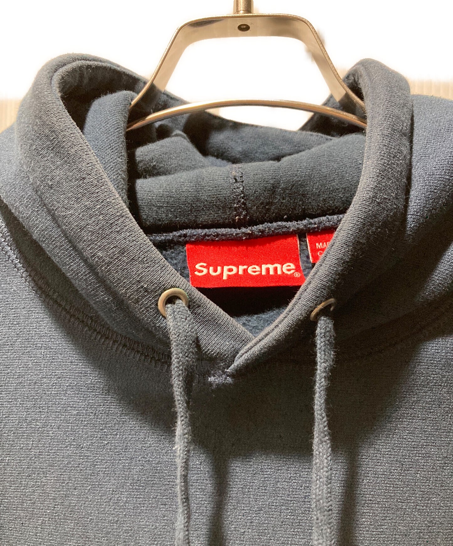 [Pre-owned] SUPREME Box Logo Fooded Sweatshirt