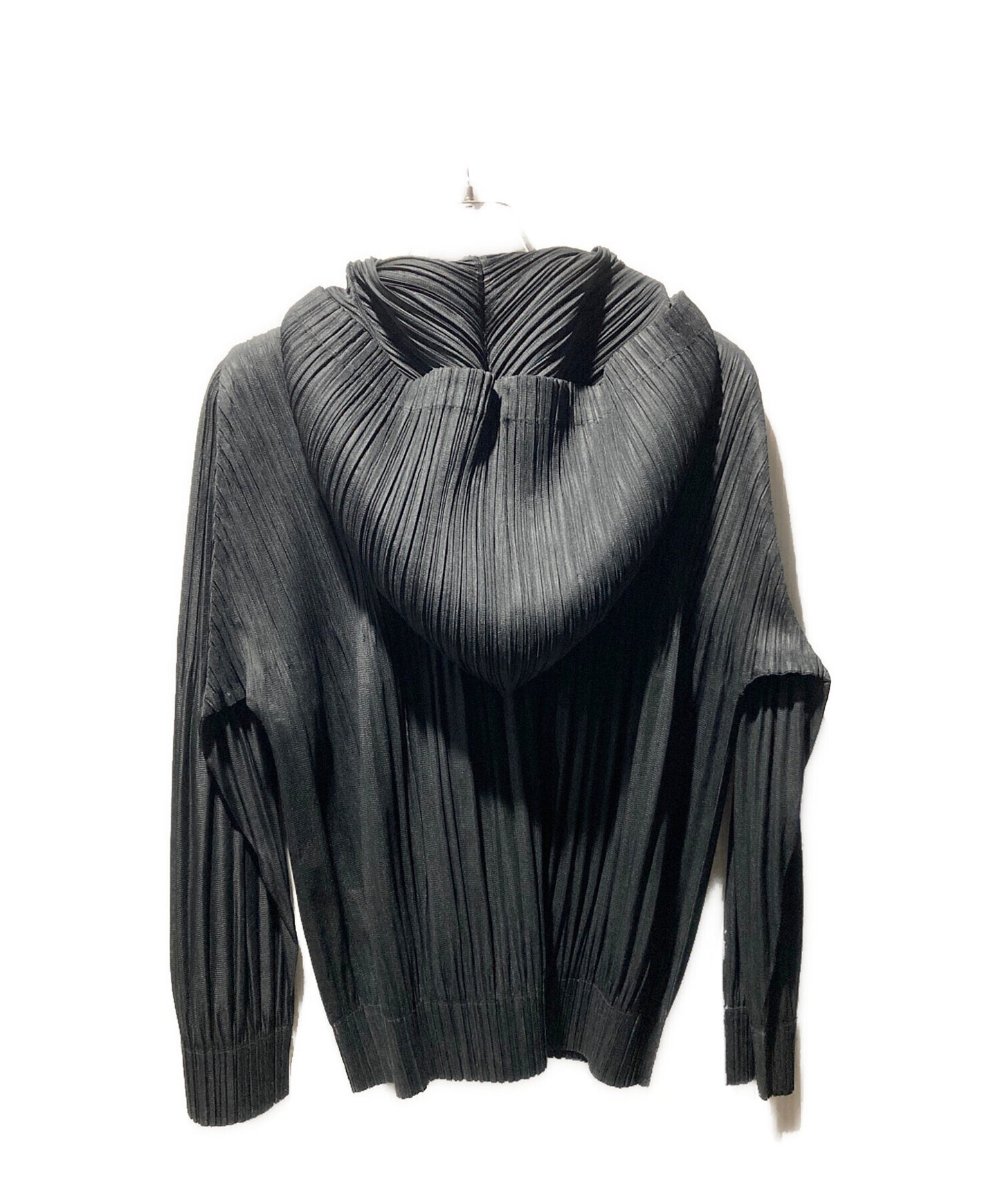 [Pre-owned] PLEATS PLEASE Pleated zip top cardigan PP43-JC411