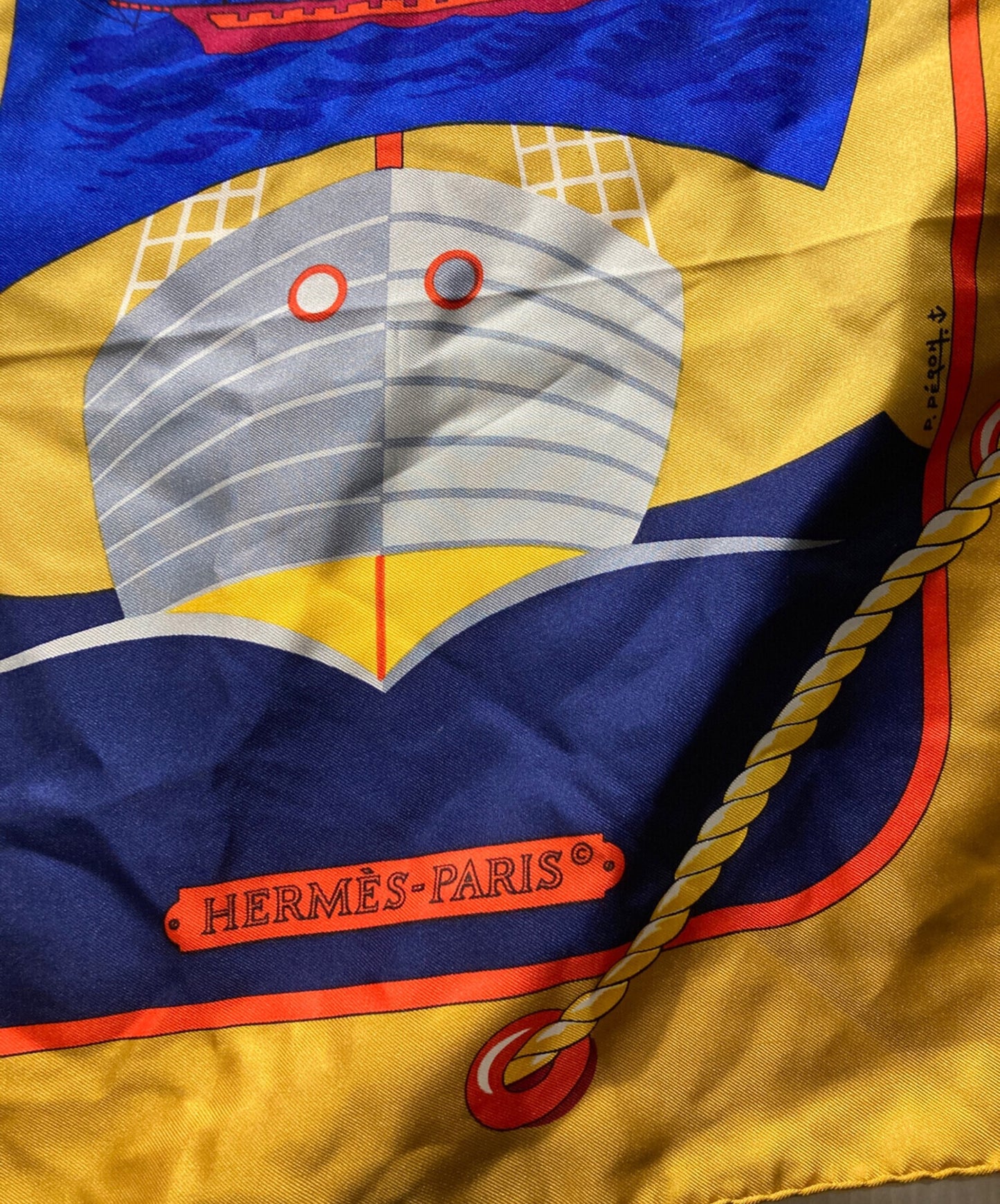 [Pre-owned] HERMES Carré 90 GRAND LARGUE Scarf