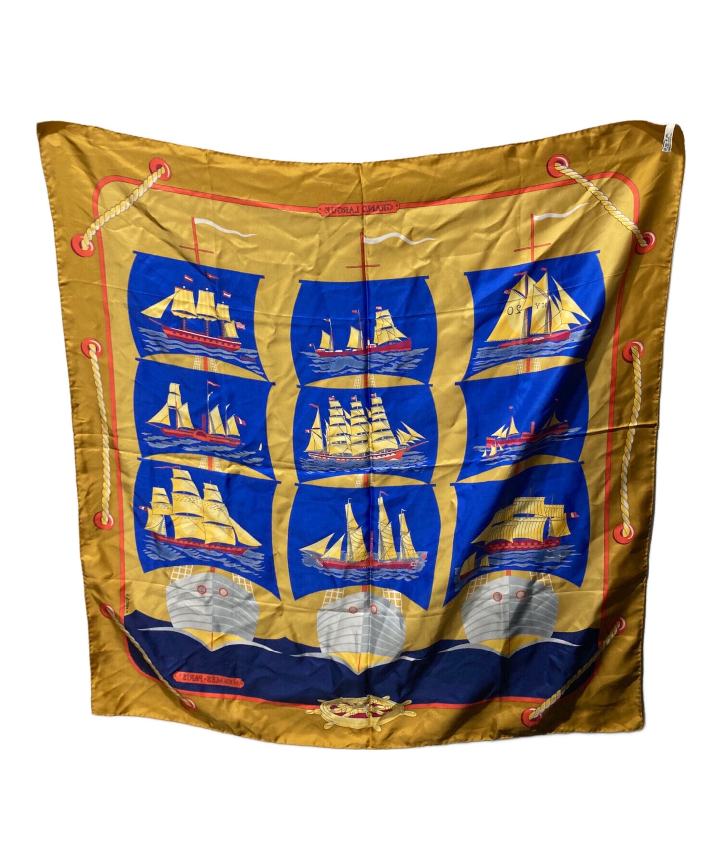 [Pre-owned] HERMES Carré 90 GRAND LARGUE Scarf