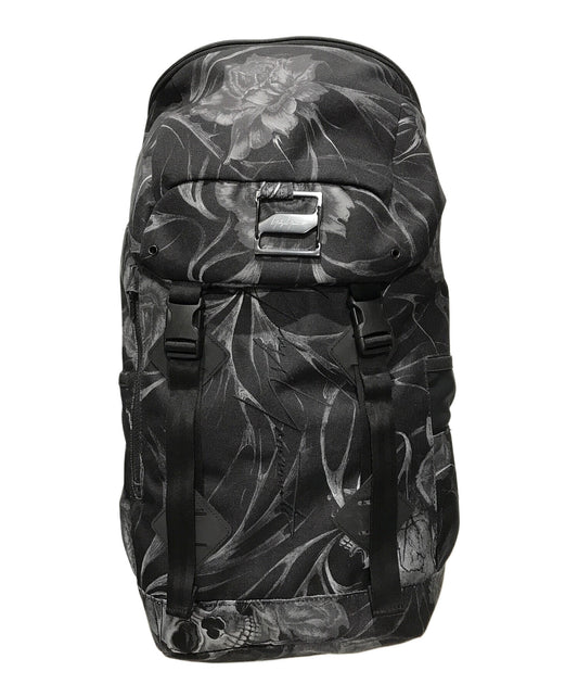 [Pre-owned] Yohji Yamamoto pour homme SKULL&ROSE PRINT RUCKSACK HG-I55-660