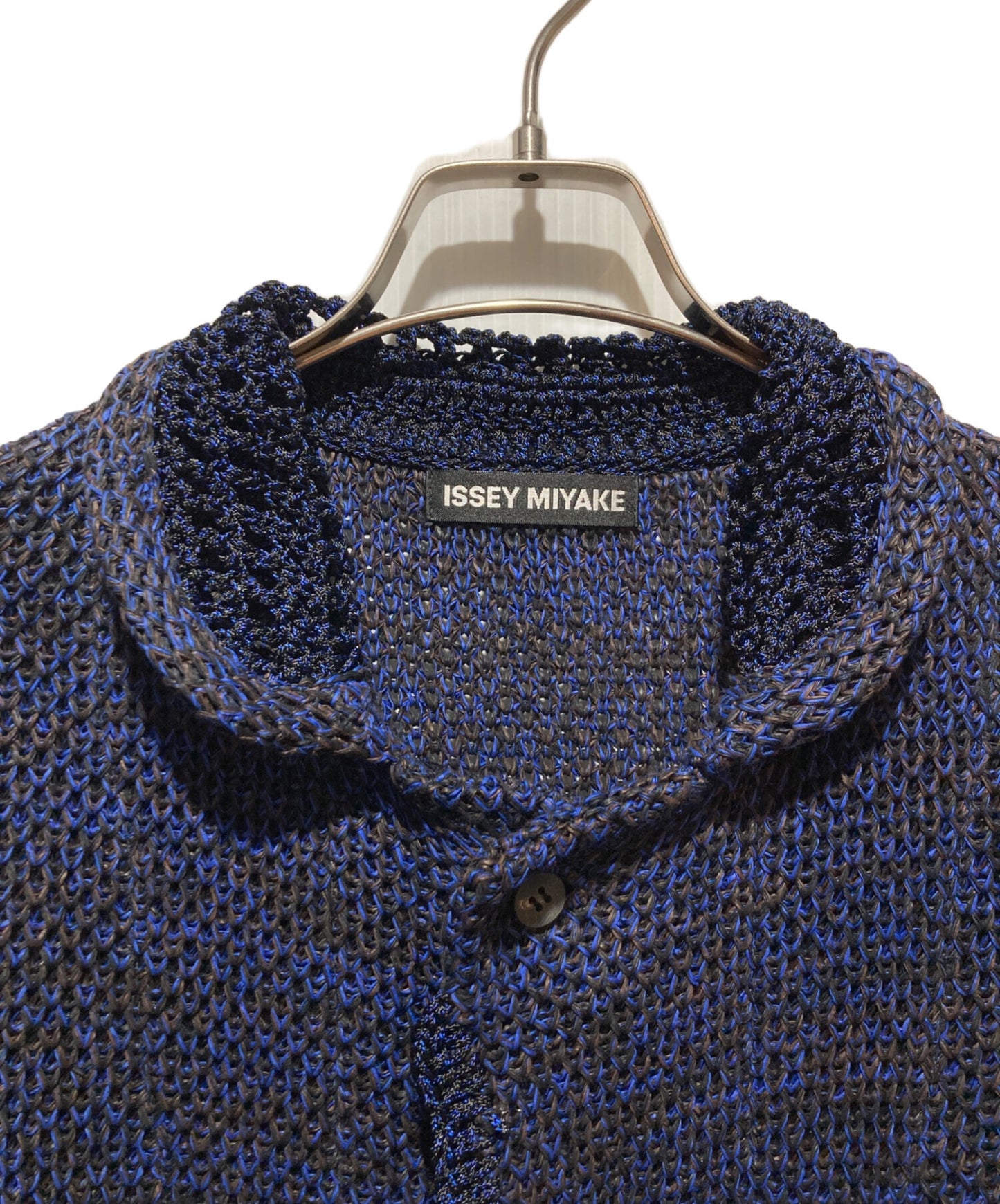 [Pre-owned] ISSEY MIYAKE Washi Blended Knit Jacket ME11KO010