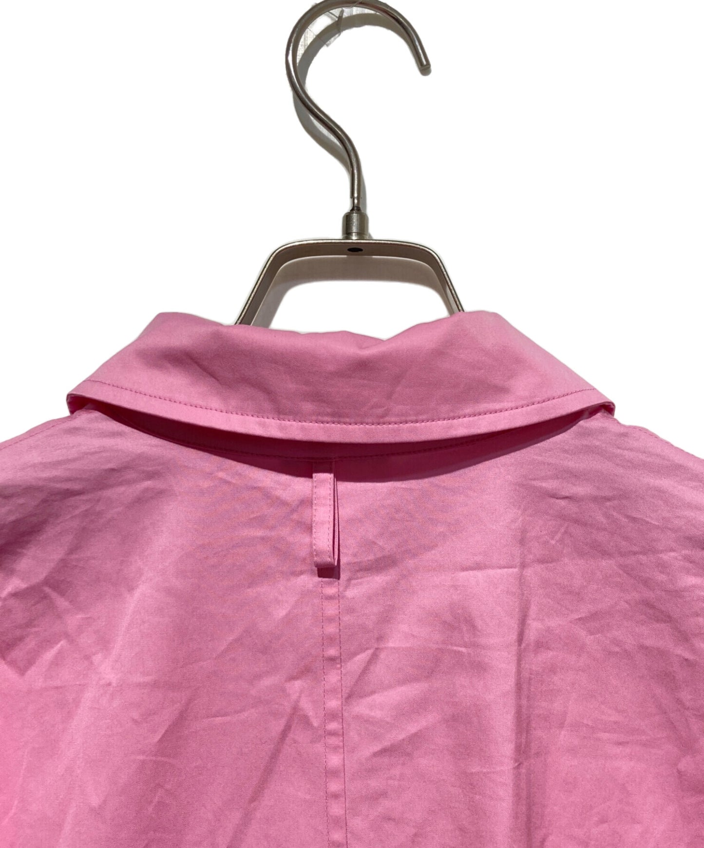 [Pre-owned] HERMES Chene Dunkle Shirt Dress 3E0548DX