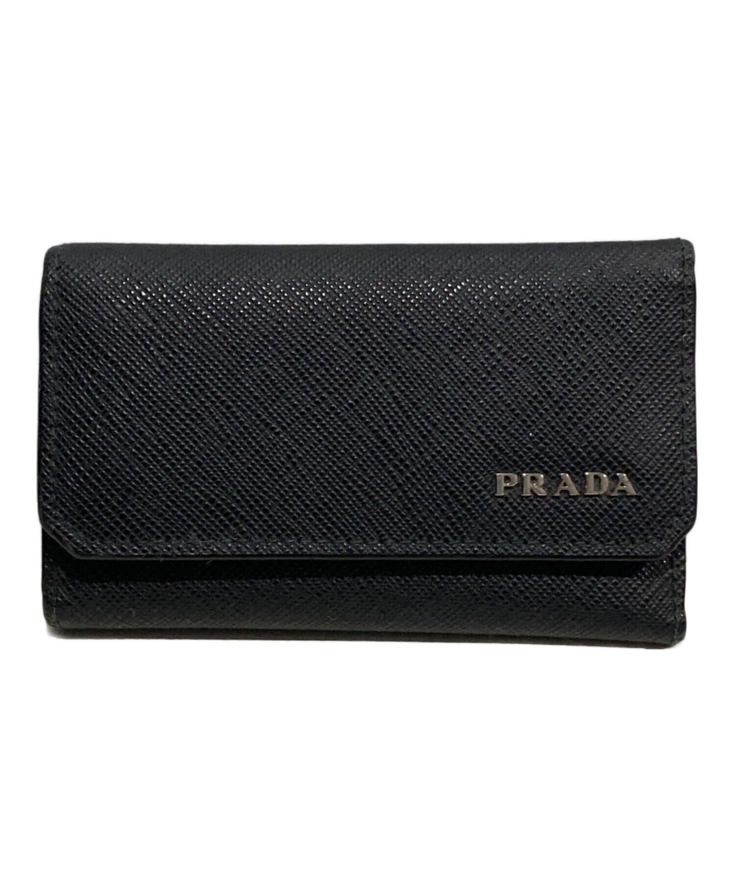 [Pre-owned] PRADA Saffiano 6-row key case 2PG222
