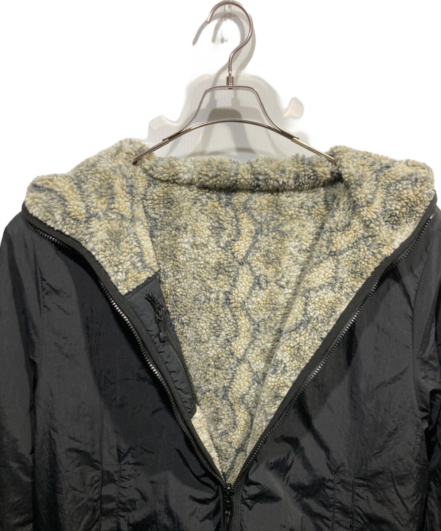 [Pre-owned] stussy Snake Jacquard Sherpa Reversible 118504