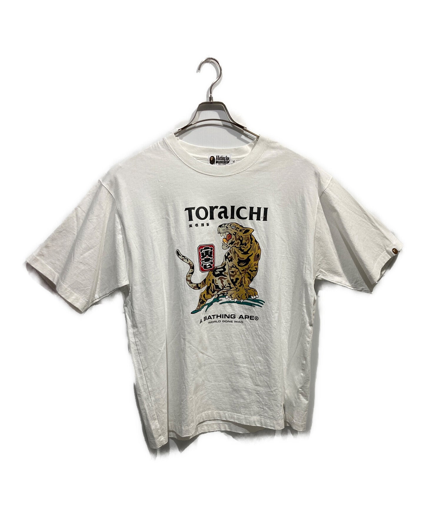 [Pre-owned] A BATHING APE Jaguar Print Collaboration T-Shirt 001CSK731909C