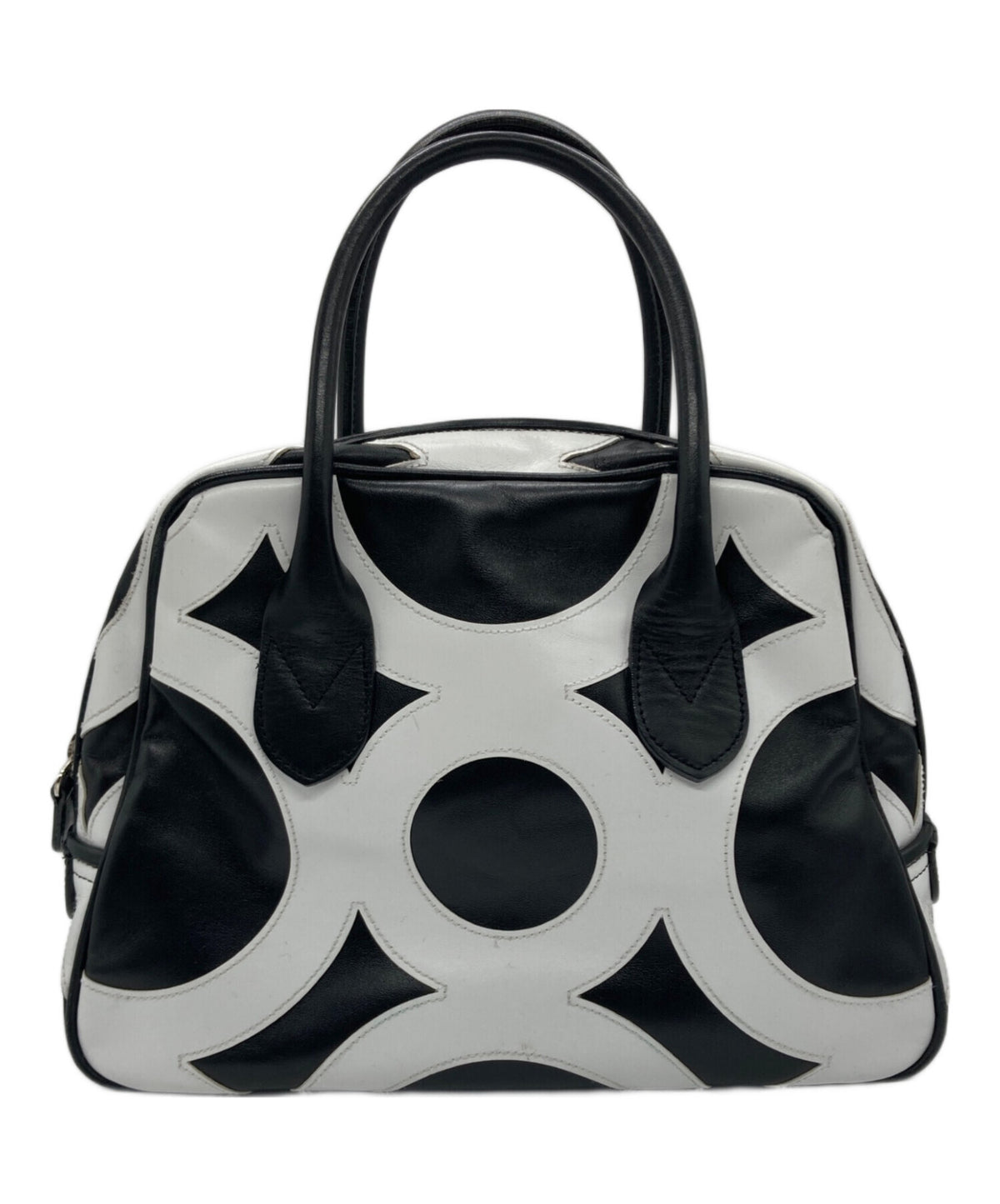 [Pre-owned] COMME des GARCONS Trapezoidal Circle Symbol Bag KZ-K 257