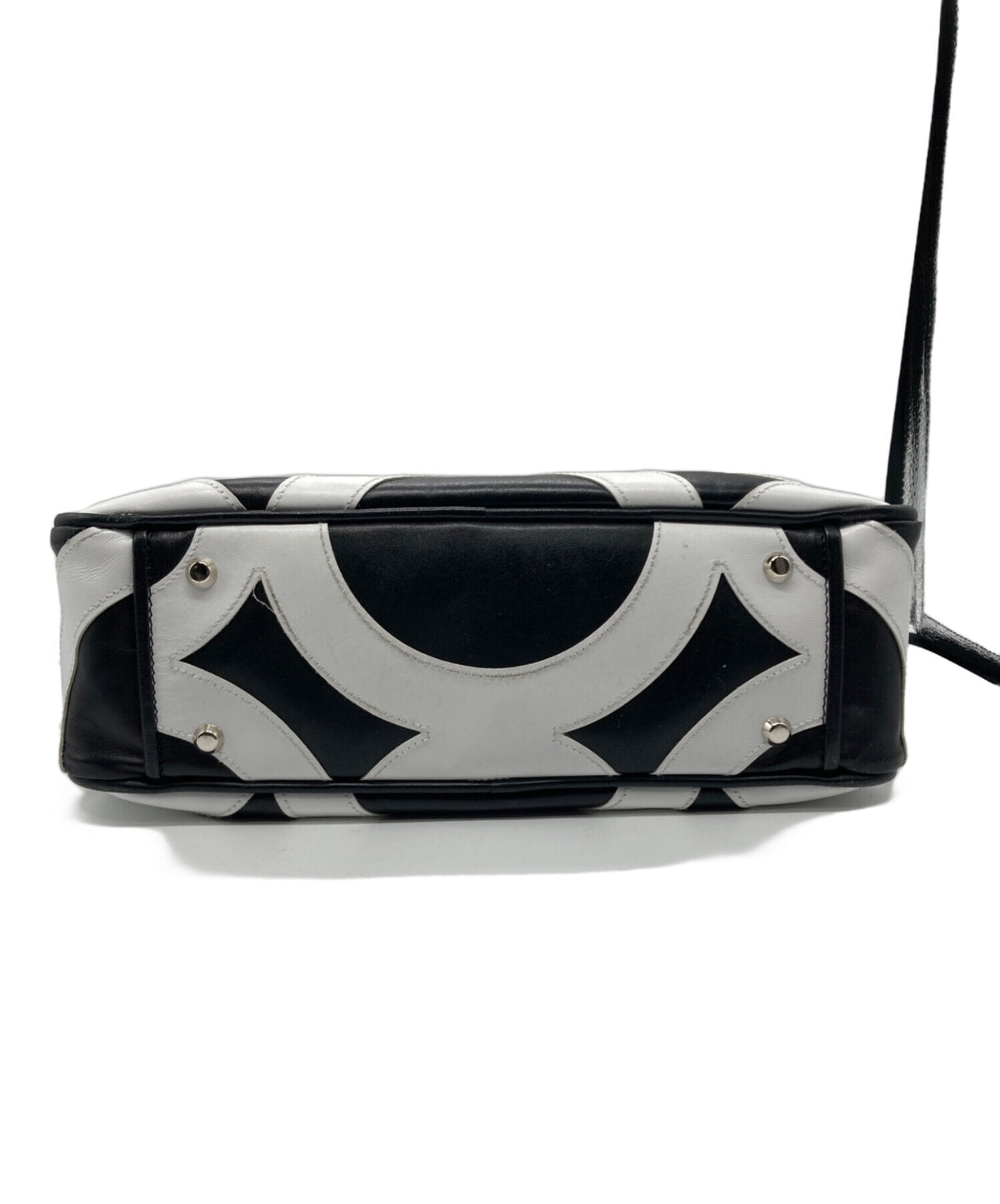 [Pre-owned] COMME des GARCONS Trapezoidal Circle Symbol Bag KZ-K 257
