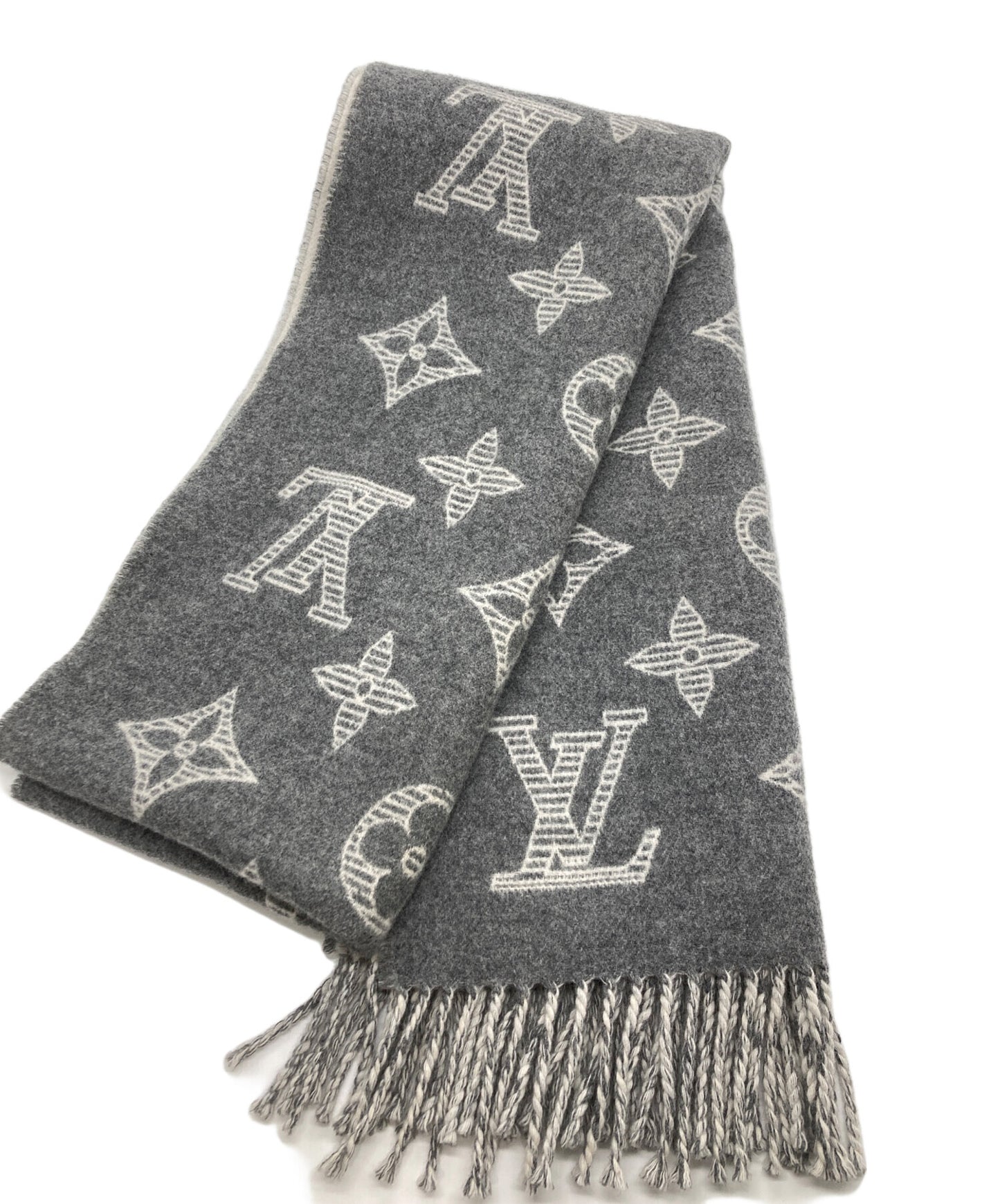 [Pre-owned] LOUIS VUITTON Scarf · Monogram Shadow M79126
