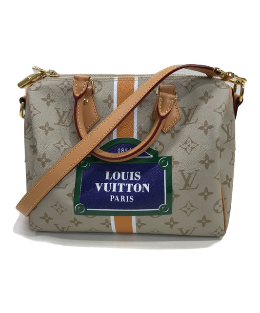 [Pre-owned] LOUIS VUITTON Monopanum Speedy Bandoliere 25 M46749
