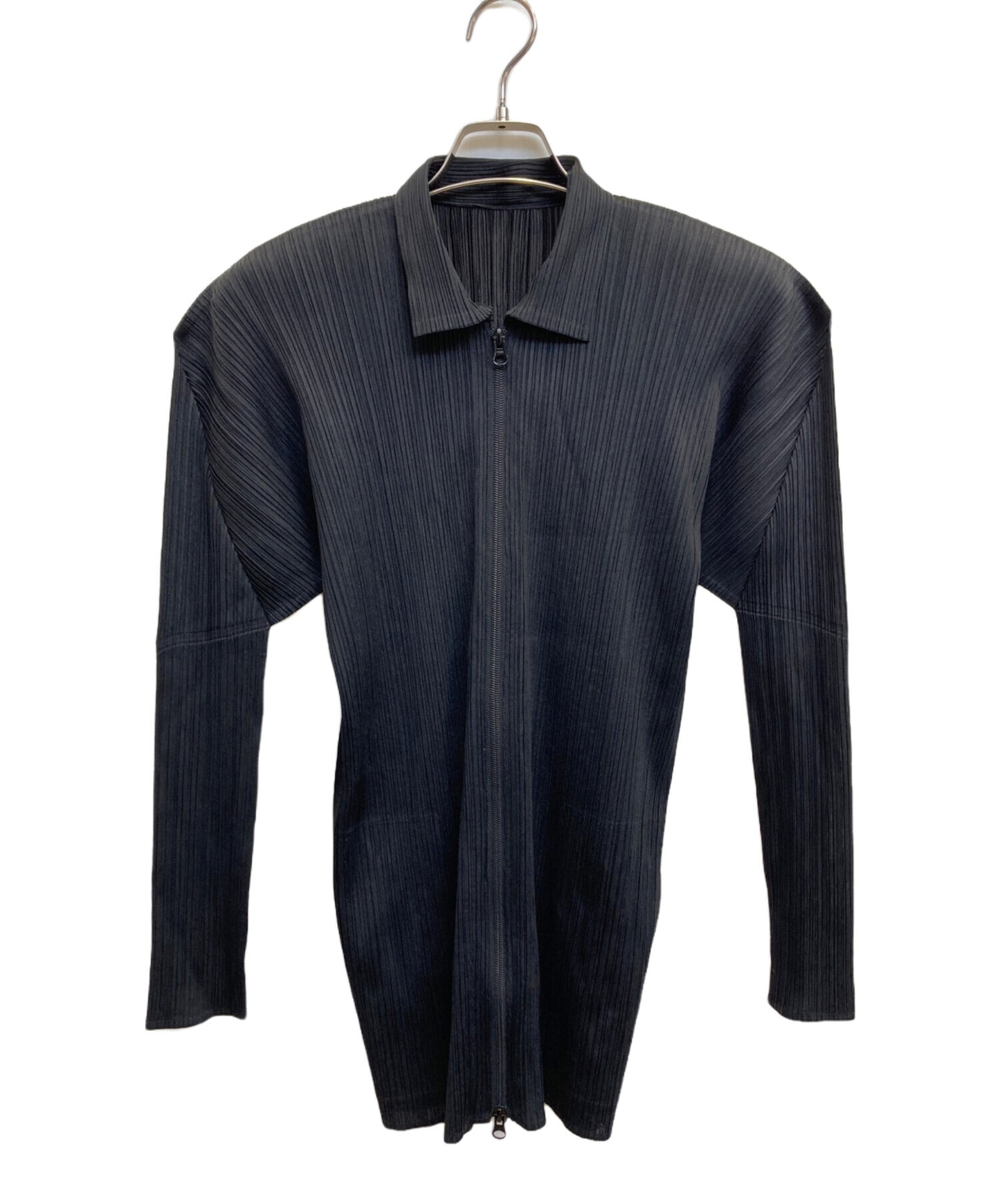 [Pre-owned] PLEATS PLEASE Pleated Zip Jacket PP04-JD359