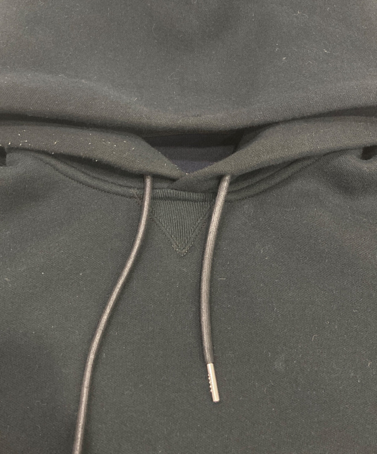 [Pre-owned] sacai Sponge Sweat x Nylon Twill Hoodie SCM-325