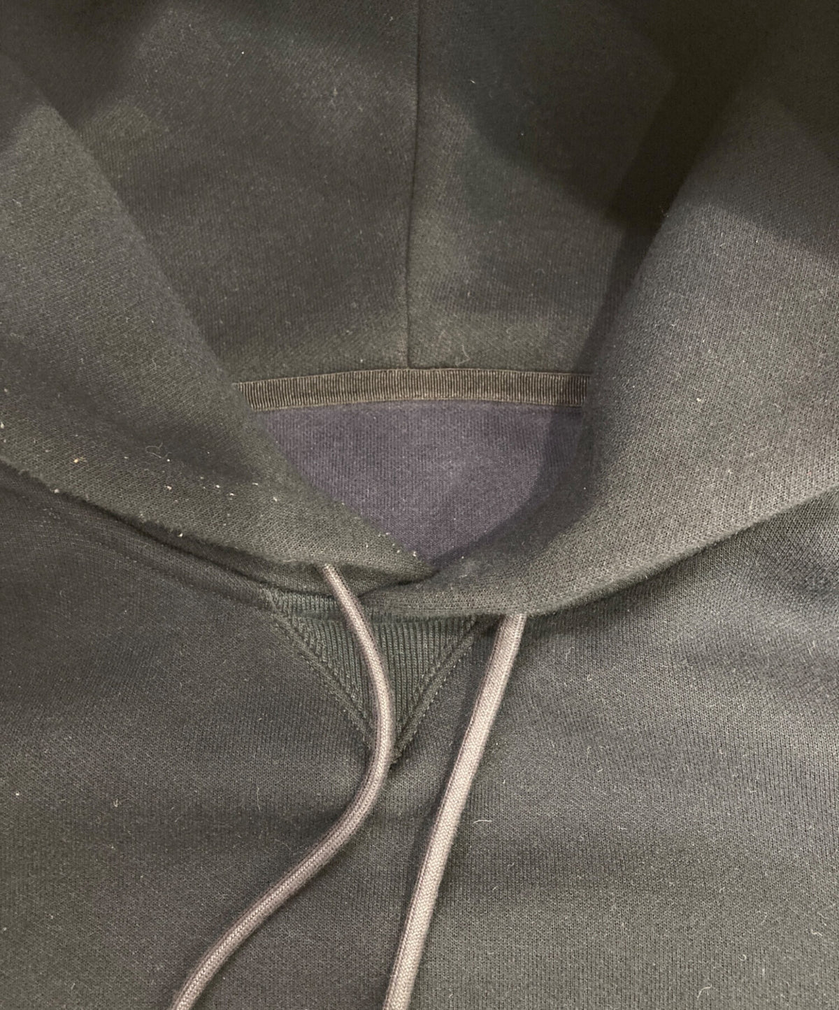 [Pre-owned] sacai Sponge Sweat x Nylon Twill Hoodie SCM-325