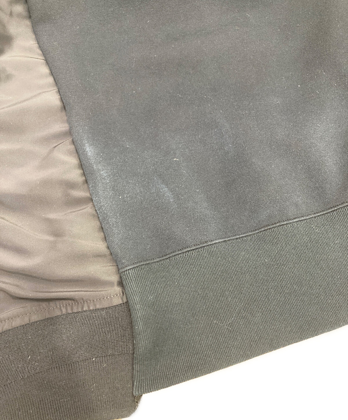 [Pre-owned] sacai Sponge Sweat x Nylon Twill Hoodie SCM-325