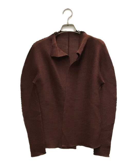 [Pre-owned] me ISSEY MIYAKE pleated cardigan MI31FO511