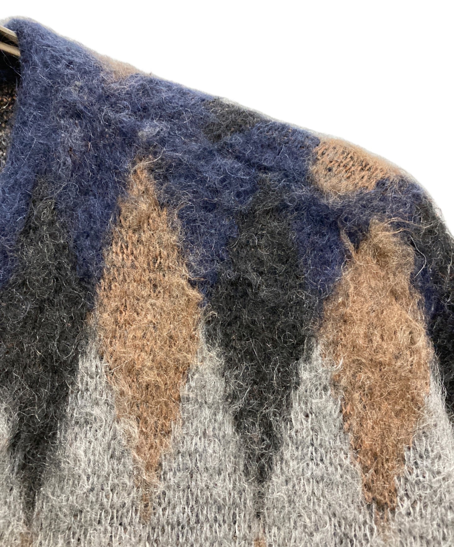 [Pre-owned] Needles Argyle Mohair Cardigan