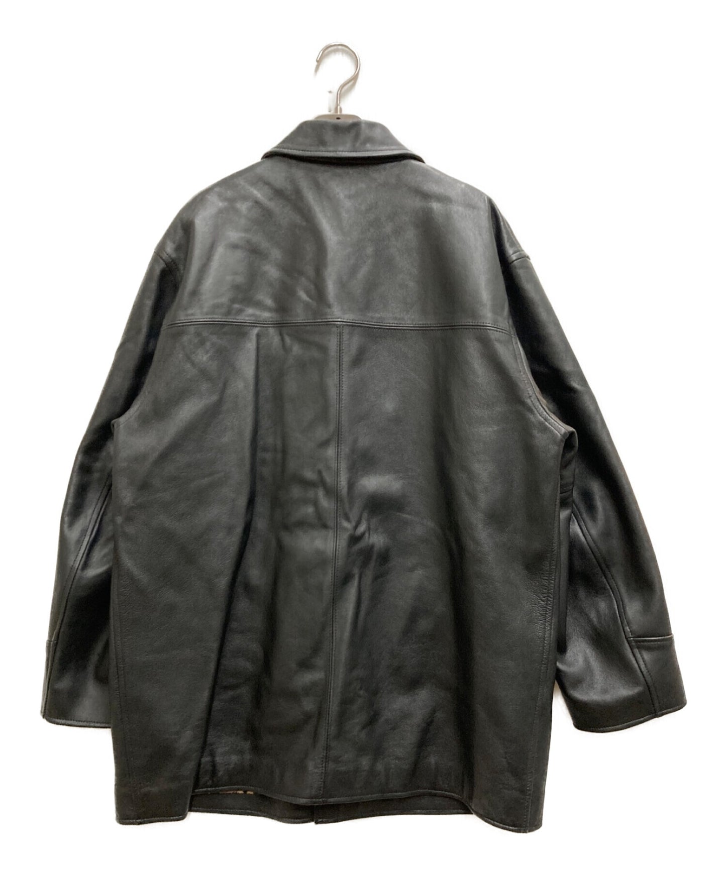 [Pre-owned] WACKO MARIA leather car coat