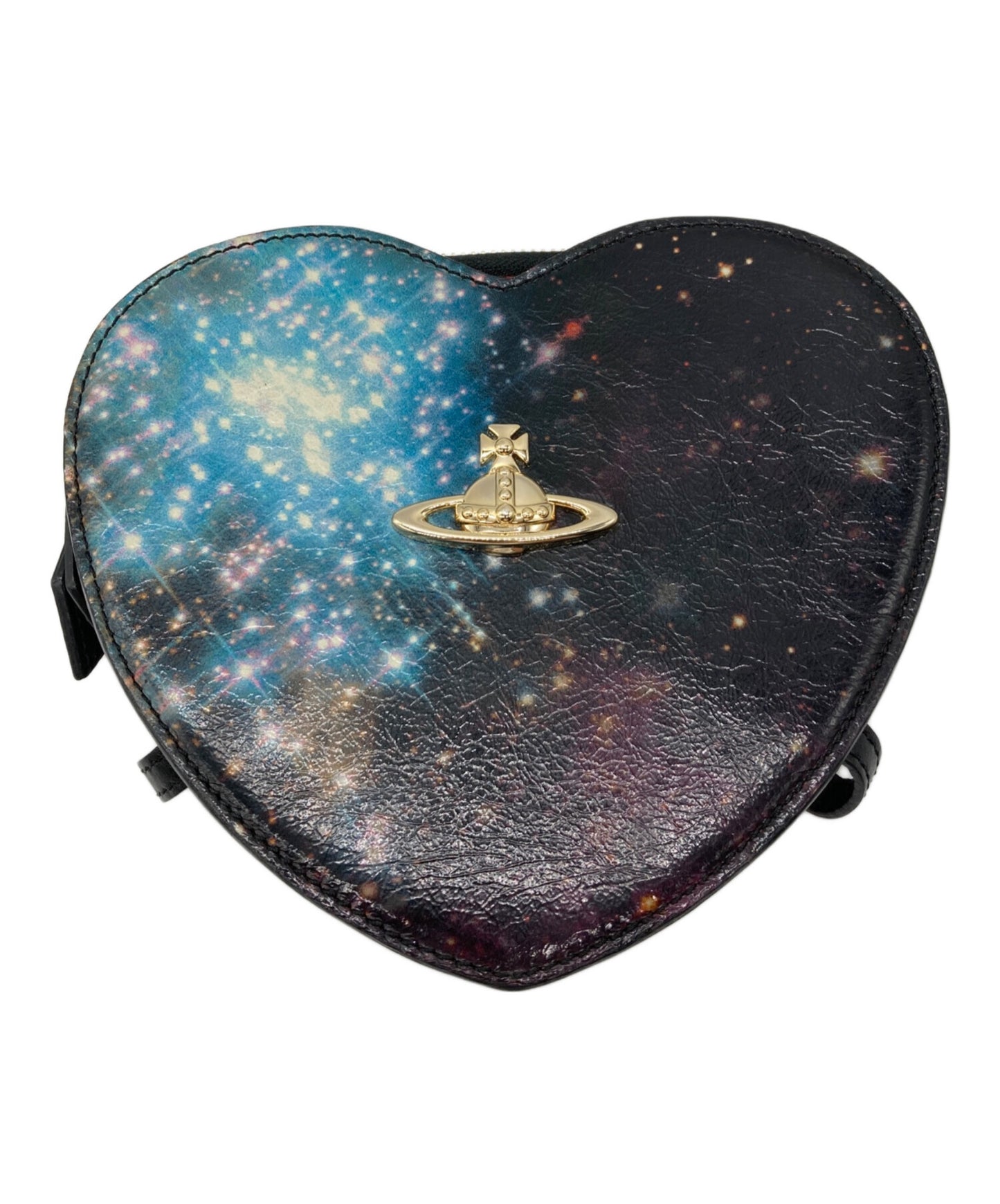 [Pre-owned] Vivienne Westwood Galaxy Heart Shoulder Bag