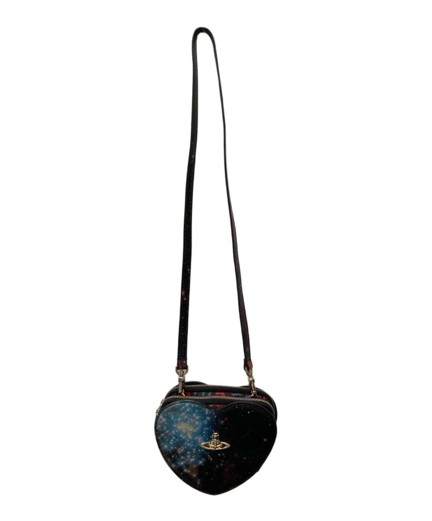 [Pre-owned] Vivienne Westwood Galaxy Heart Shoulder Bag