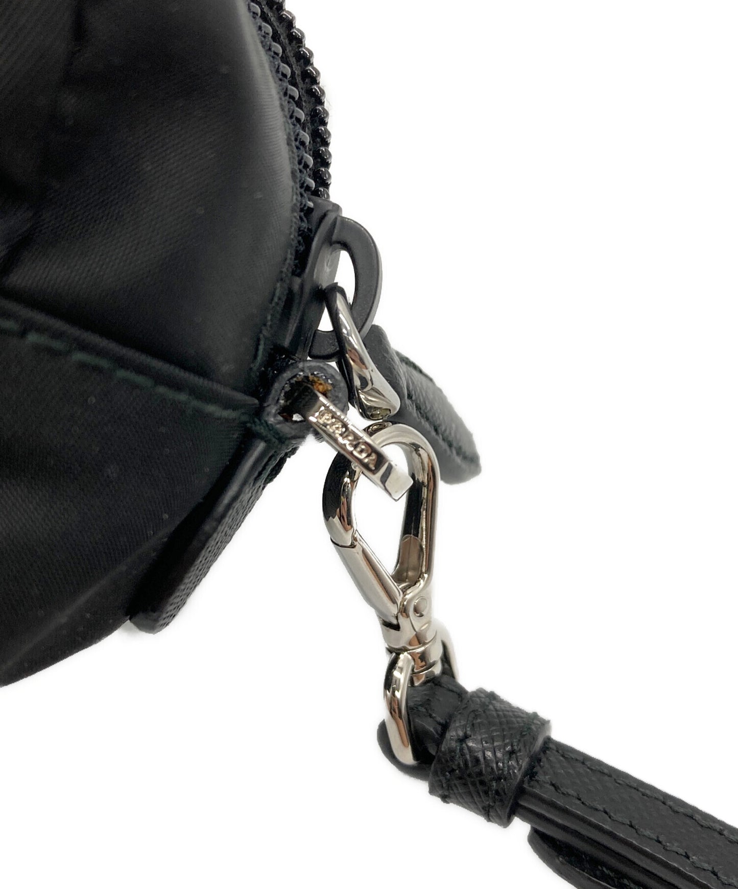 [Pre-owned] PRADA Nylon pouch with strap 1NE175