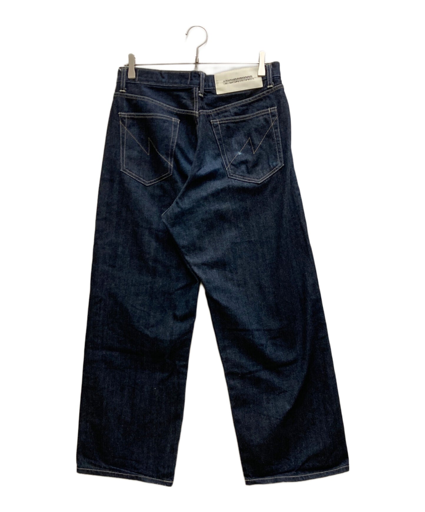 [Pre-owned] NEIGHBORHOOD RIGID DENIM DP WIDE PANTS 241XBNH-PTM01