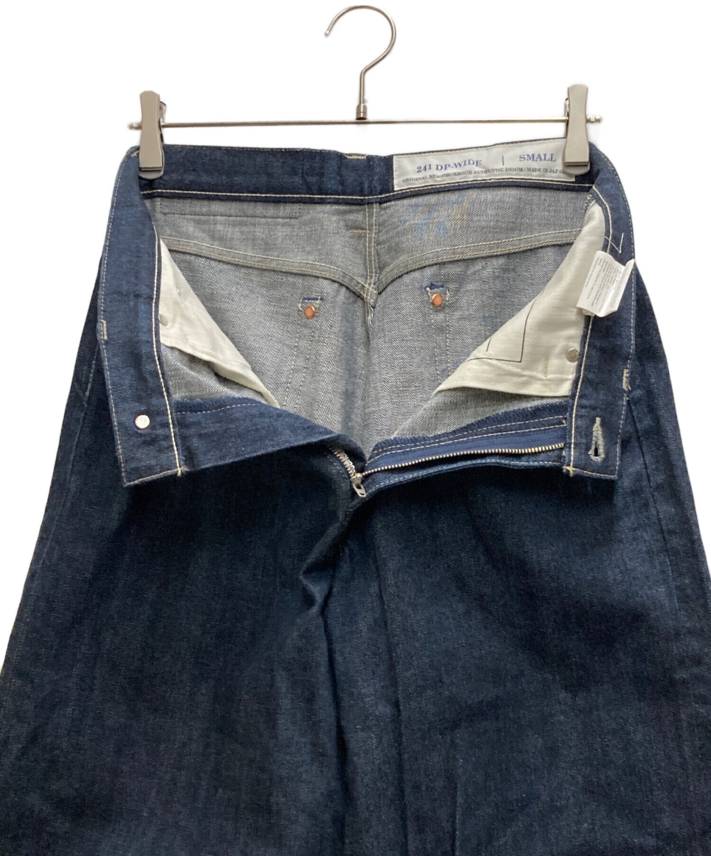 [Pre-owned] NEIGHBORHOOD RIGID DENIM DP WIDE PANTS 241XBNH-PTM01