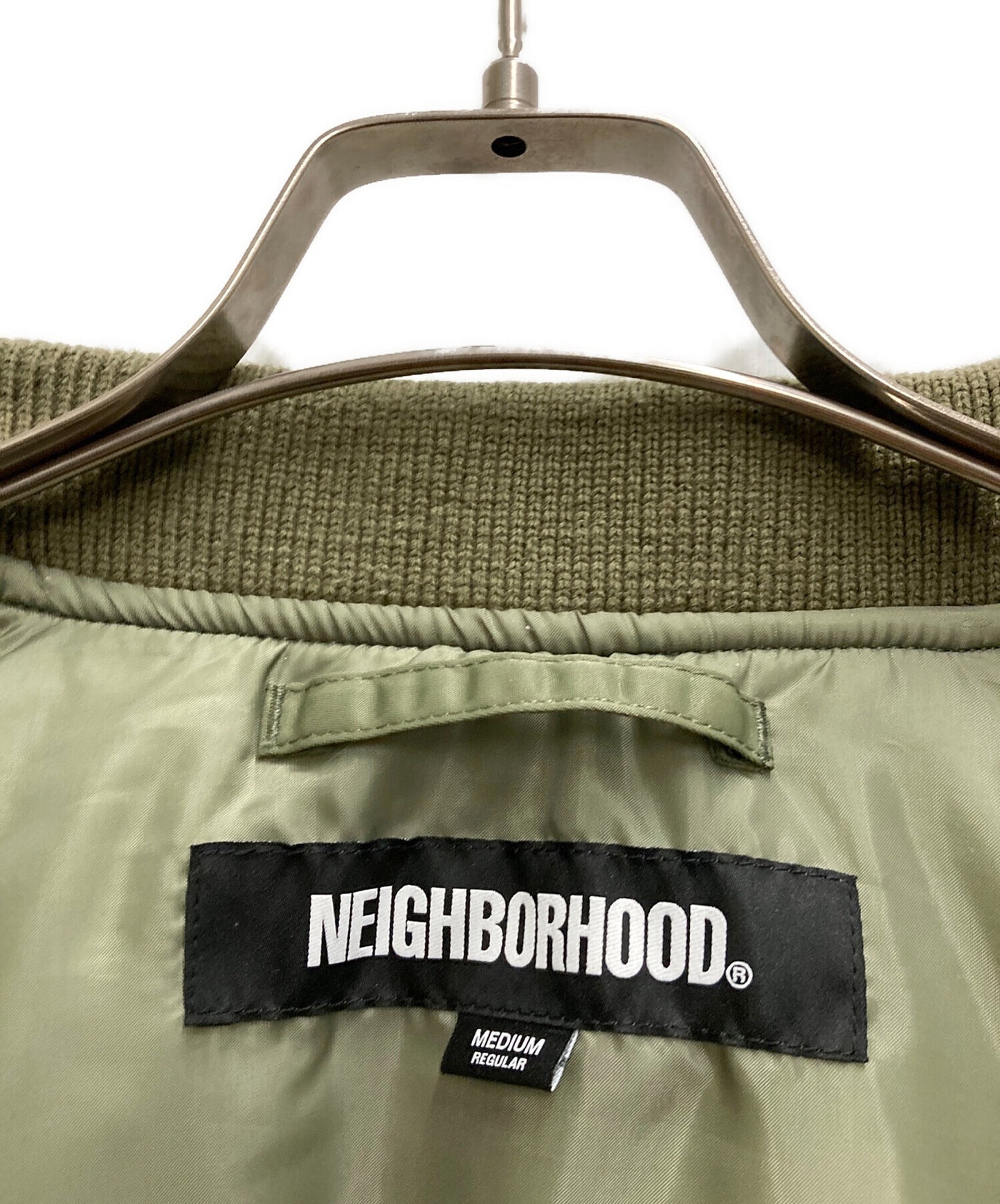 [Pre-owned] NEIGHBORHOOD MA-1 FLIGHT JACKET 232SPNH-JKM03