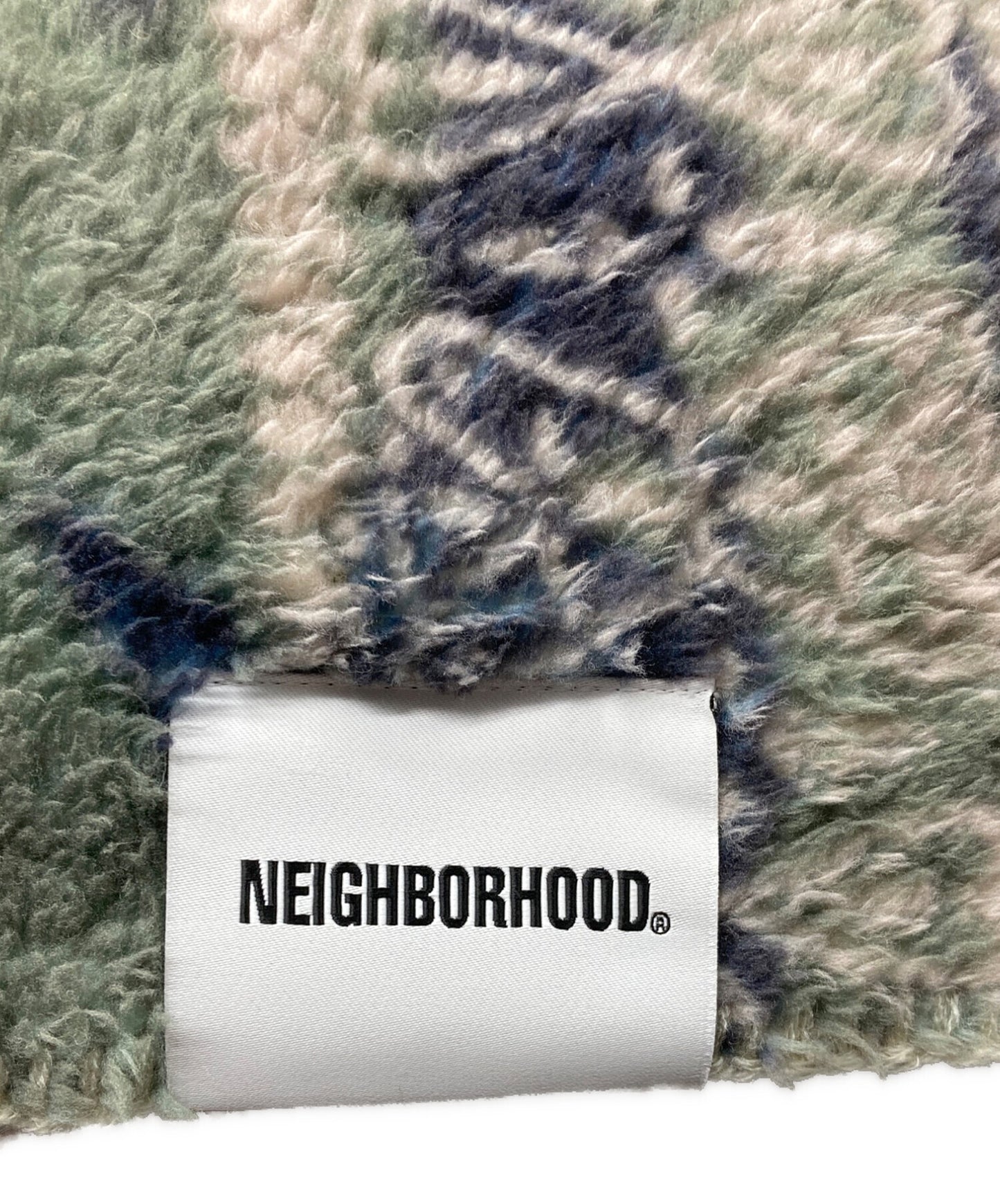 [Pre-owned] NEIGHBORHOOD BANDANA PATTERN FLEECE MUFFLER