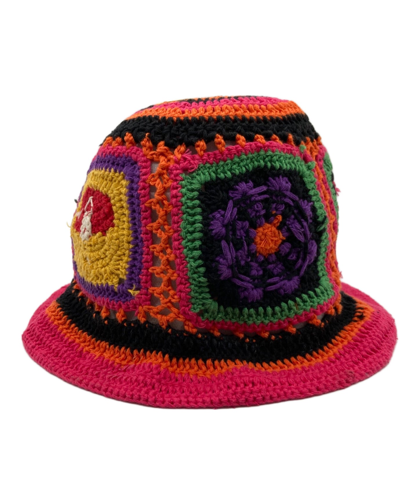 [Pre-owned] Hysteric Glamour HG SQUARE Hand-Knit Bucket Hat