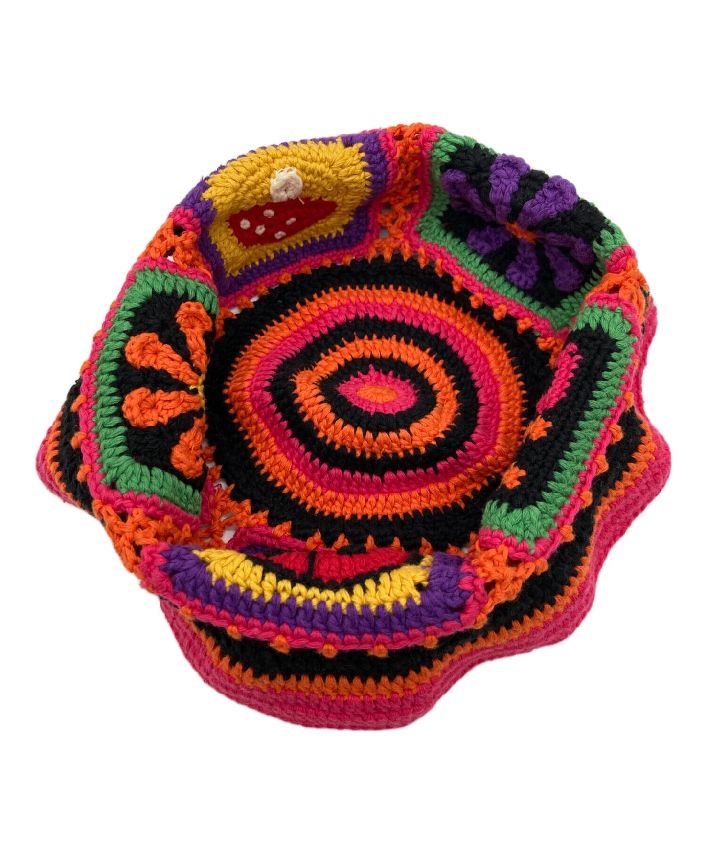 [Pre-owned] Hysteric Glamour HG SQUARE Hand-Knit Bucket Hat