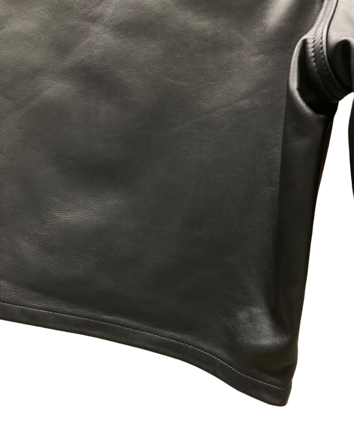 [Pre-owned] stussy BIG OL' SHORT LEATHER 112315