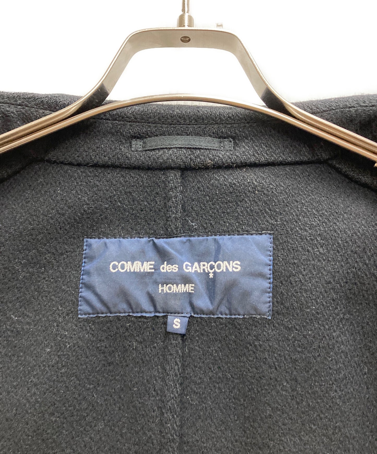 [Pre-owned] COMME des GARCONS HOMME inside-out wool coat HD-C006