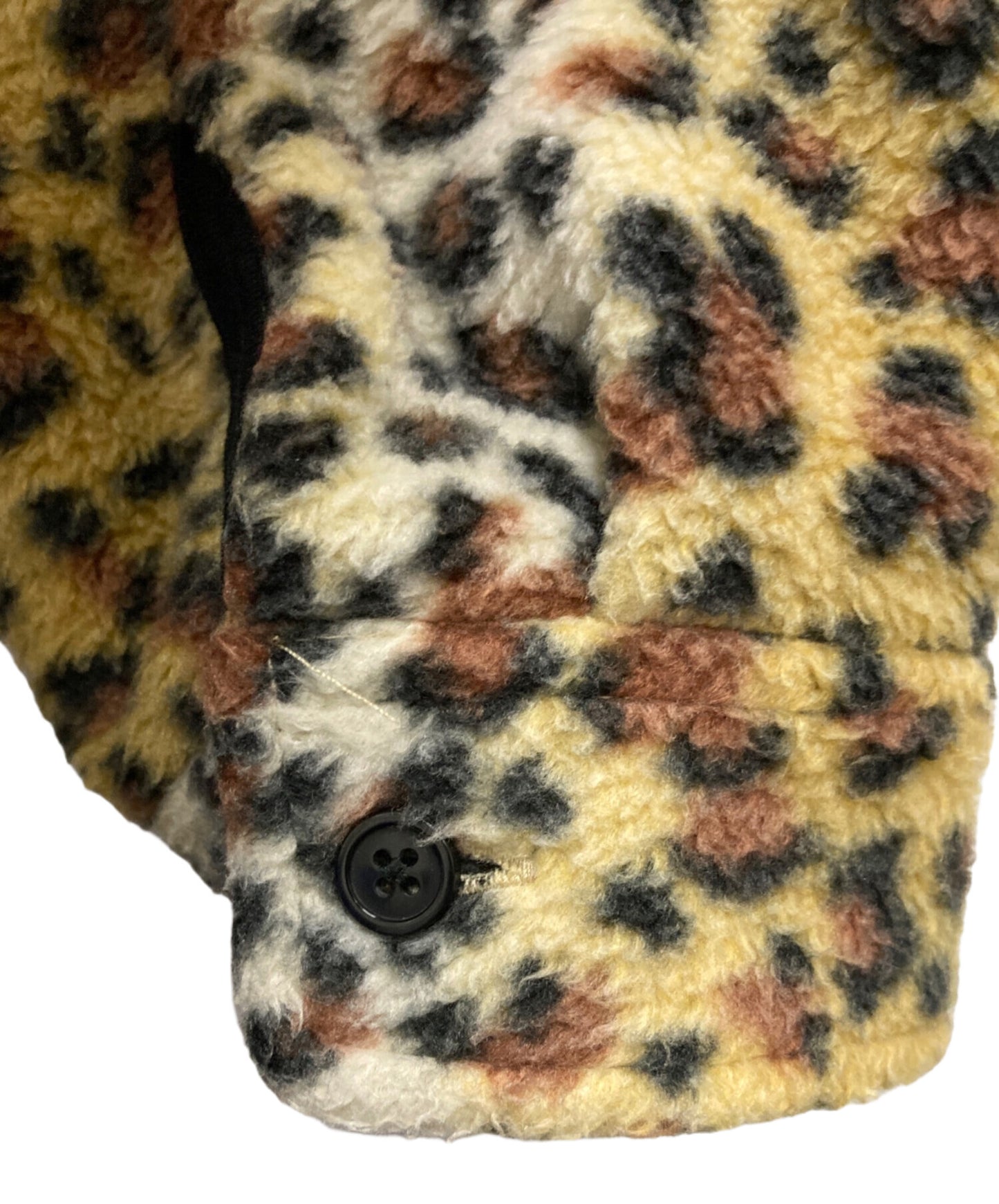 [Pre-owned] SUPREME Fleece Zip Hooded Shirt