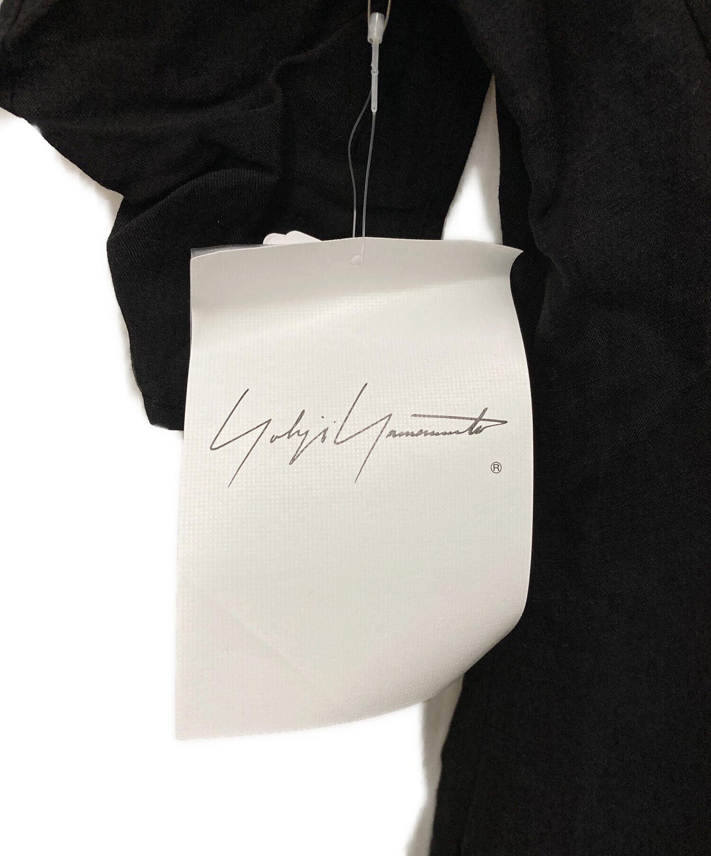 [Pre-owned] YOHJI YAMAMOTO Cu/Li GABARDINE FLAP NECKLINE DRESS FS-D22-205
