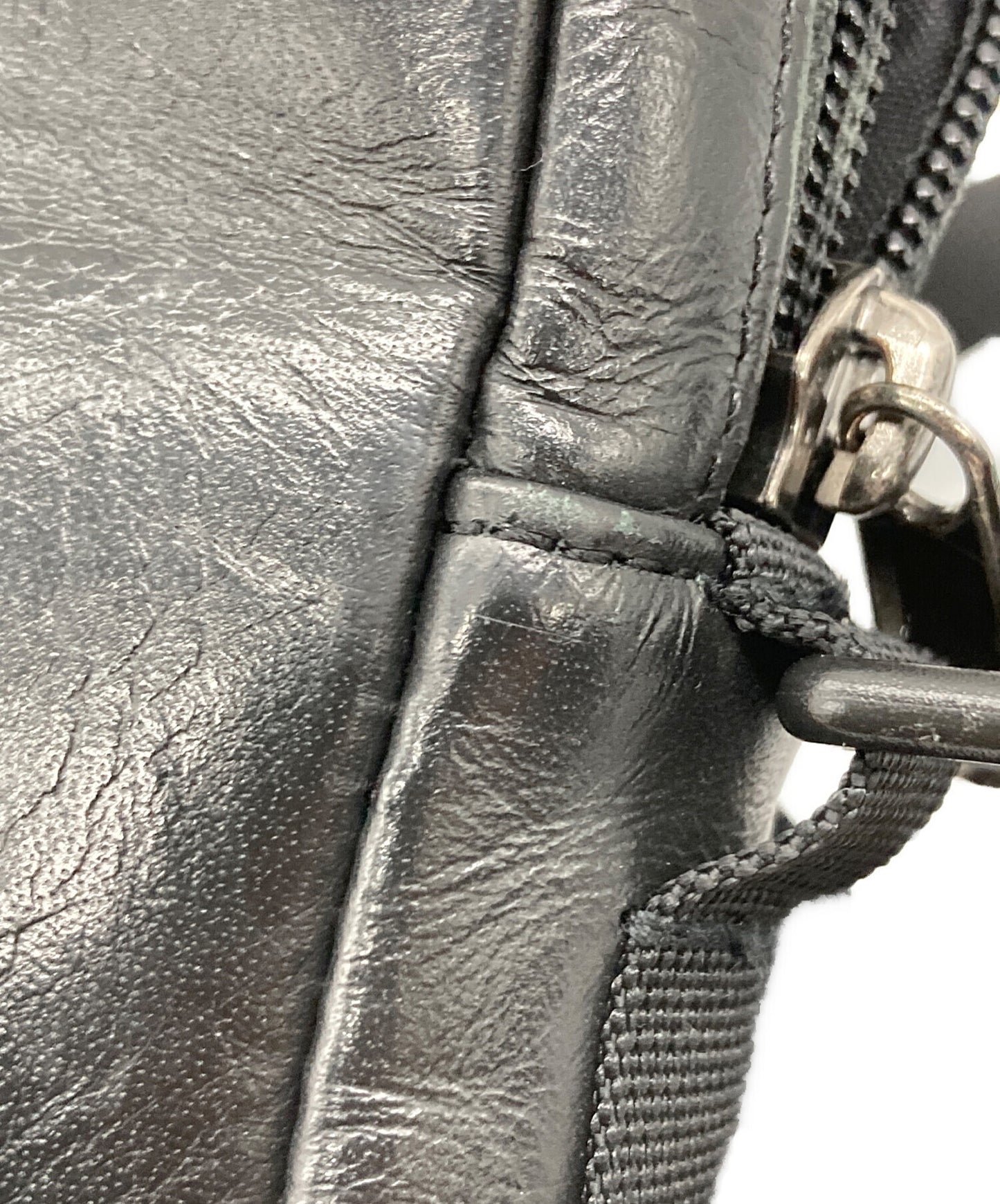 [Pre-owned] SUPREME Leather Shoulder Bag NF0A3KYS