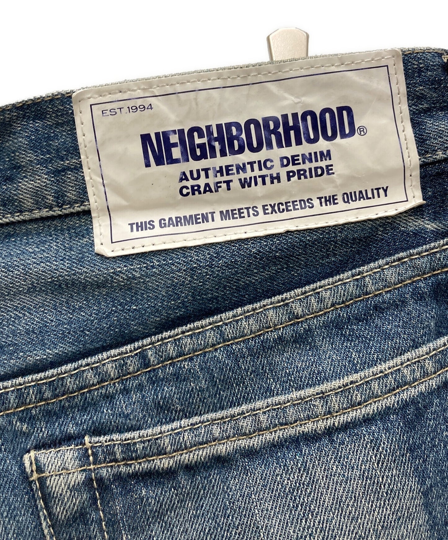 [Pre-owned] NEIGHBORHOOD denim pants 201XBNH-PTM12