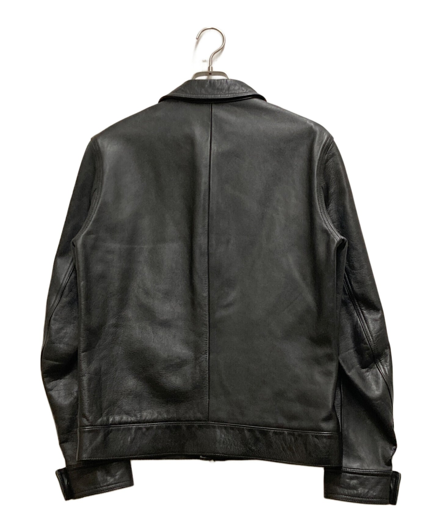 [Pre-owned] WACKO MARIA Single Rider Cow Leather Jacket WMR-LEA-01