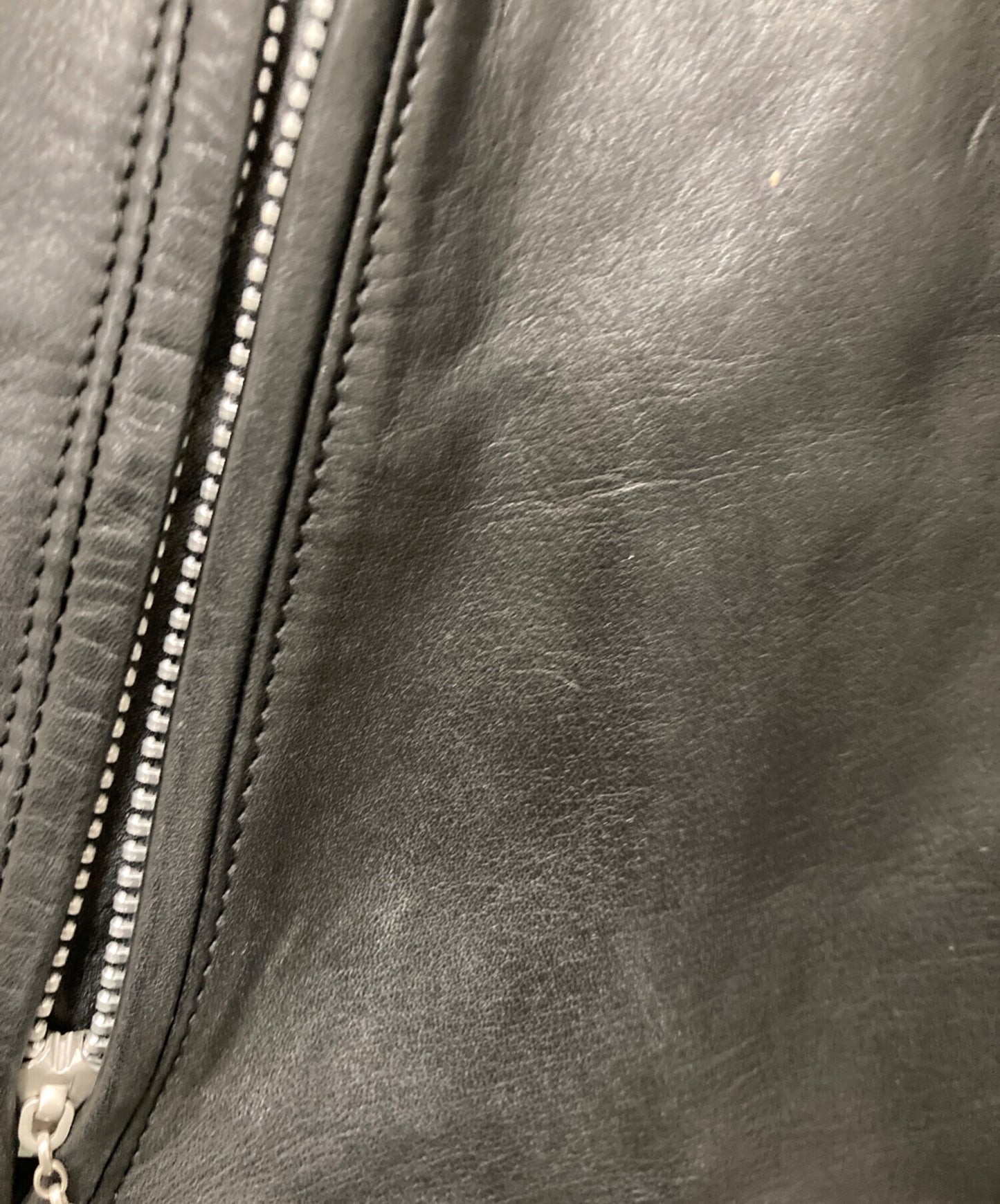 [Pre-owned] WACKO MARIA Single Rider Cow Leather Jacket WMR-LEA-01