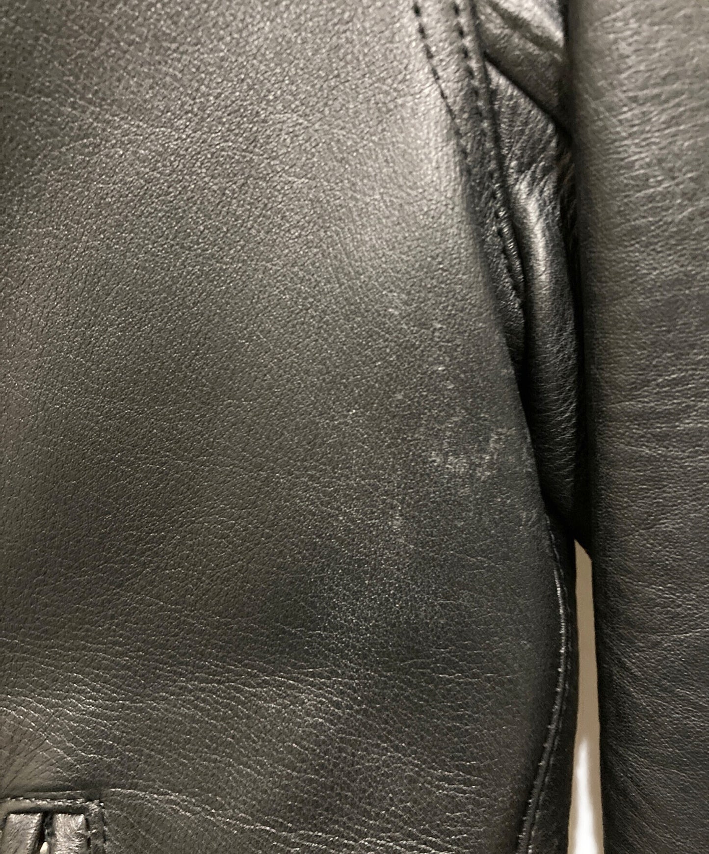 [Pre-owned] WACKO MARIA Single Rider Cow Leather Jacket WMR-LEA-01