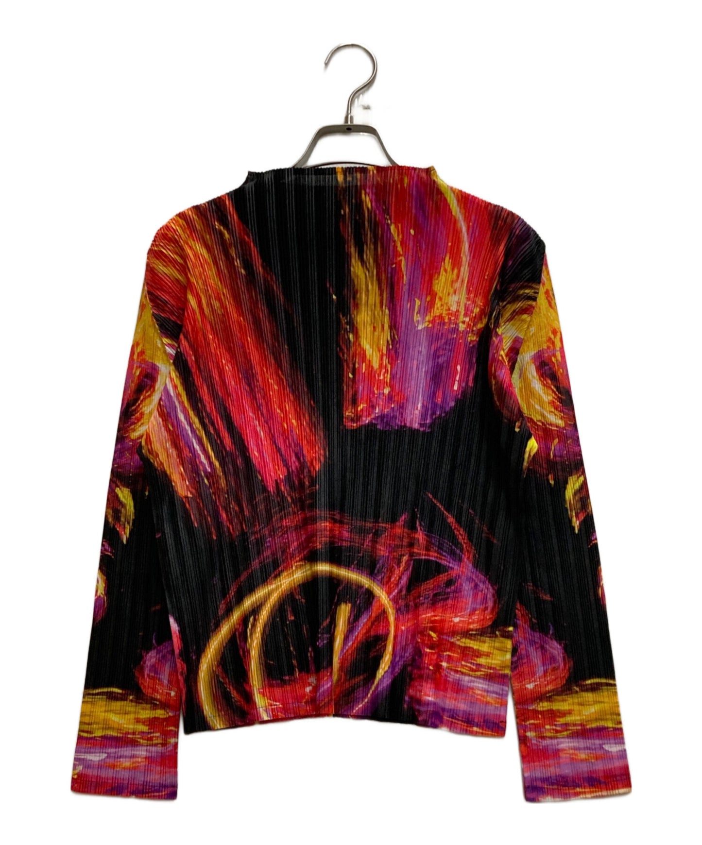 [Pre-owned] PLEATS PLEASE SPECTRUM RIB Pleated cut and sewn PP43FK341