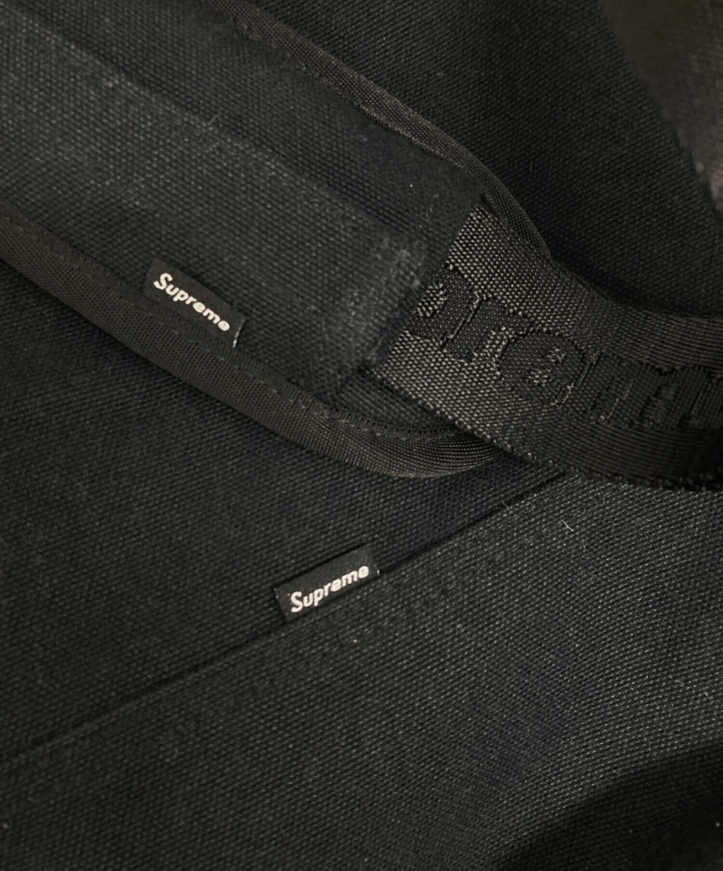 [Pre-owned] SUPREME Tote Bag black