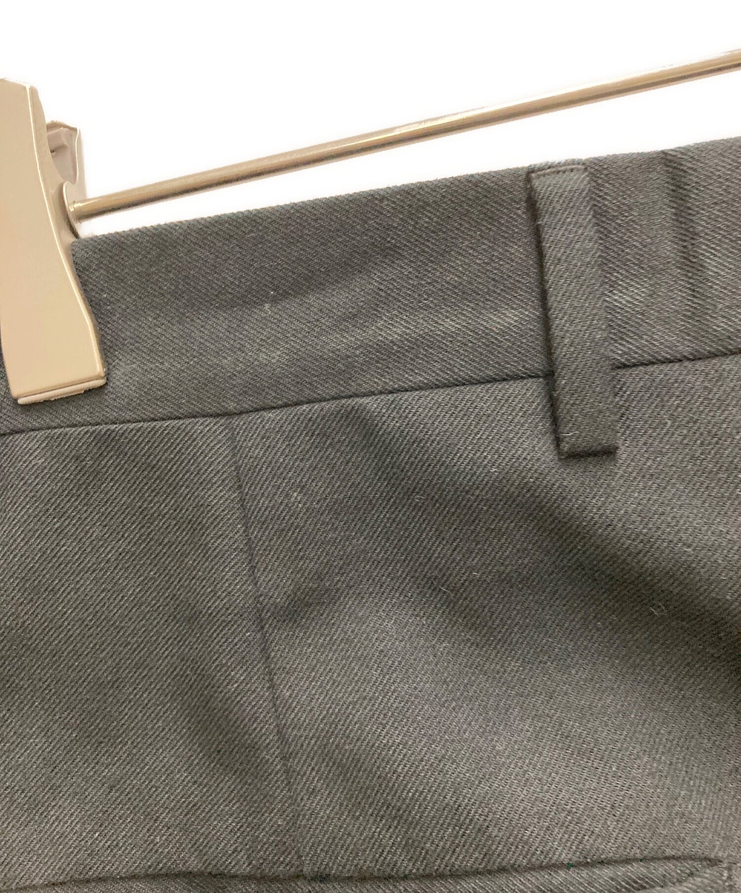 [Pre-owned] RICK OWENS Slim Leg Cropped Pants RU02A5359-CVR