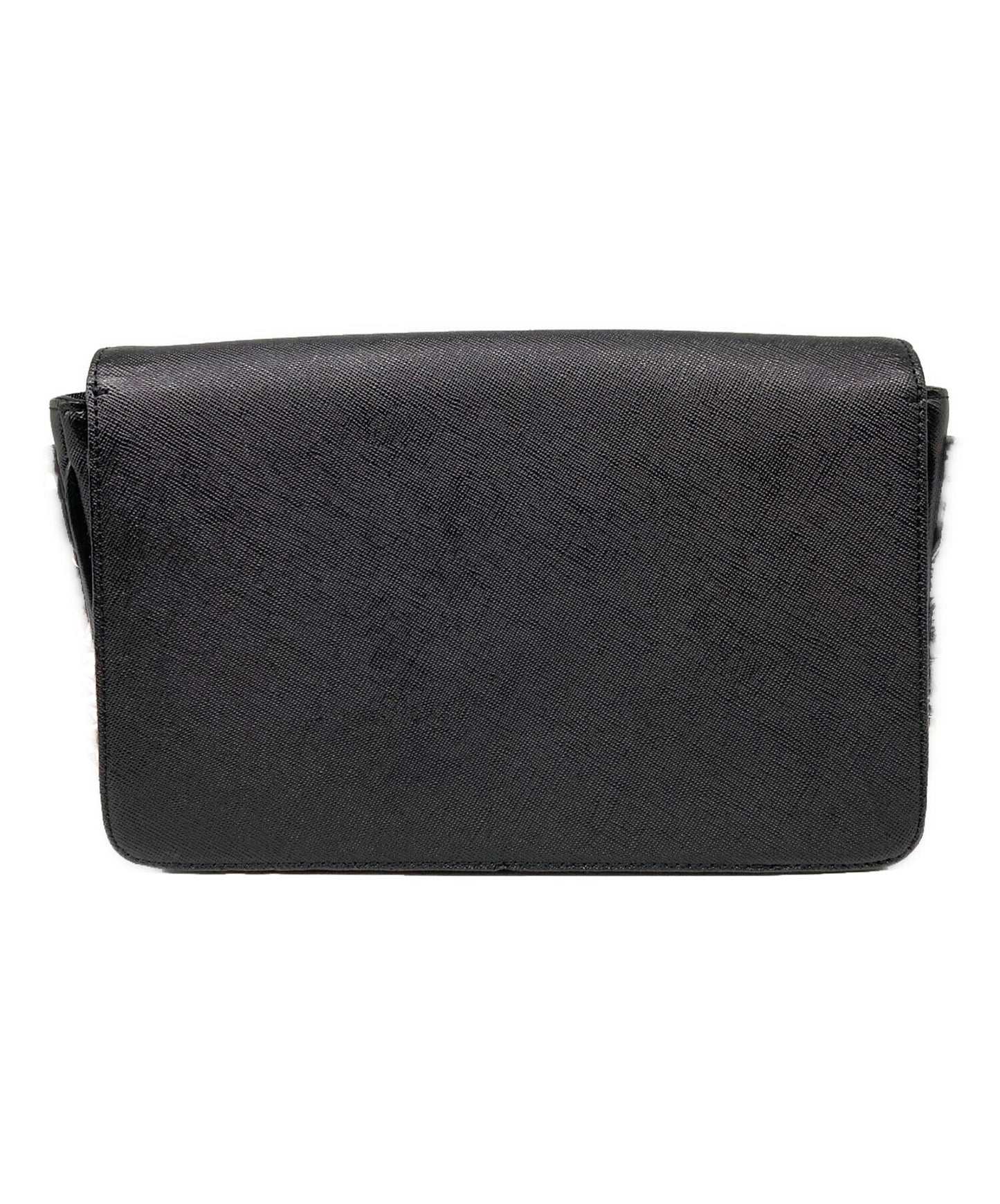 [Pre-owned] Vivienne Westwood Saffiano Chain Shoulder Bag